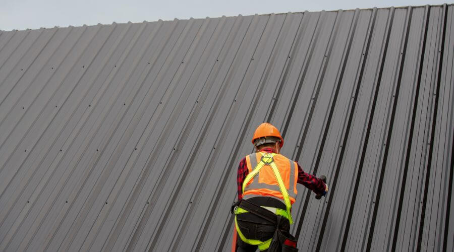 Professional metal roof installation services in Salt Flat, TX